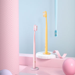 ukiwi Macaron Wide Ultra Magnetic Toothbrush - Pink