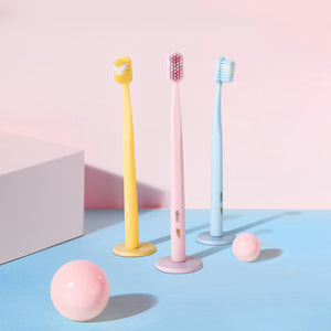 ukiwi Macaron Wide Ultra Magnetic Toothbrush - Pink